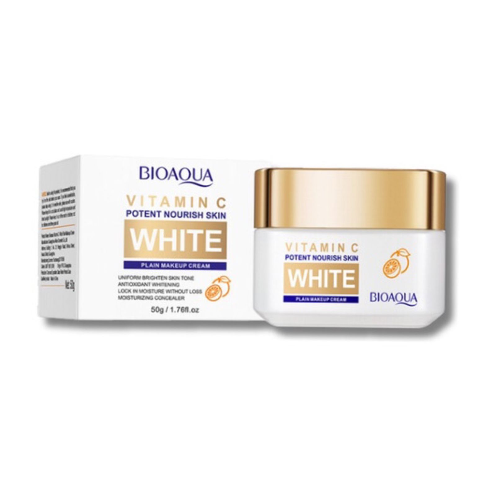 CREMA FACIAL WHITE VITAMINA C BIOAQUA Lunera Store