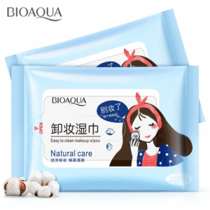 TOALLITA HUMEDA DESMAQUILLANTE NATURAL BIOAQUA
