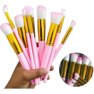 SET DE 10 BROCHAS PARA MAQUILLAJE