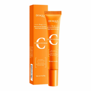 CONTORNO DE OJOS VITAMINA C+ ÁCIDO HIALURONICO BIOAQUA 20G