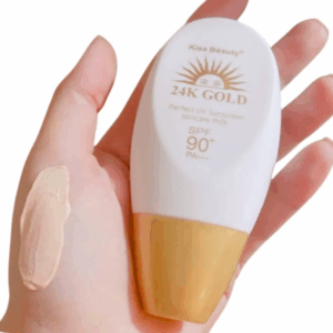 PROTECTOR SOLAR 24KGOLD CON COLOR KISS BEAUTY