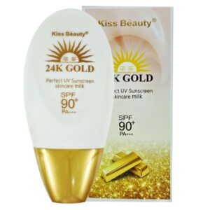 PROTECTOR SOLAR 24KGOLD SIN COLOR KISS BEAUTY