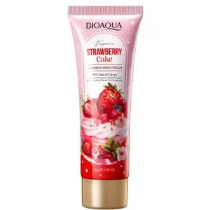 CREMA DE MANOS FRESA BIOAQUA 80G