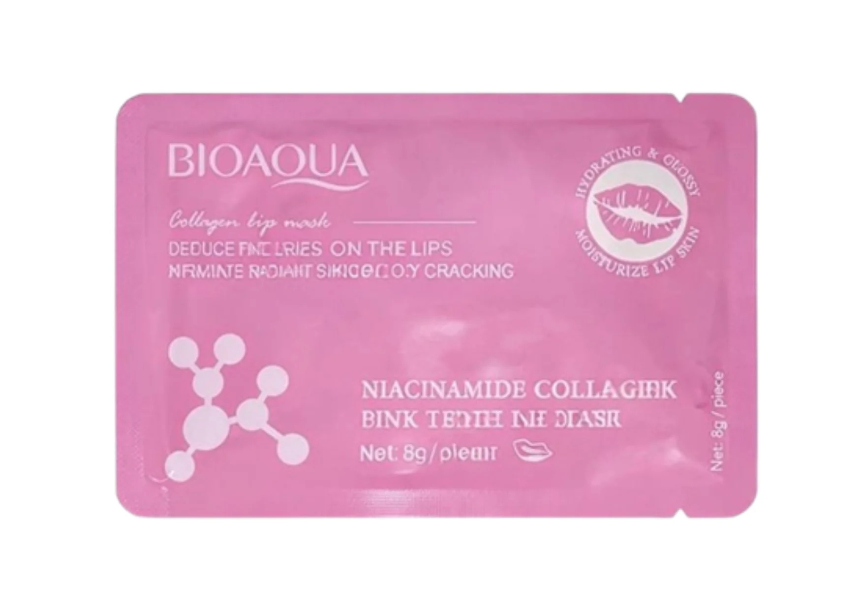 COLÁGENO DE LABIOS SACHET NIACINAMIDA BIOAQUA