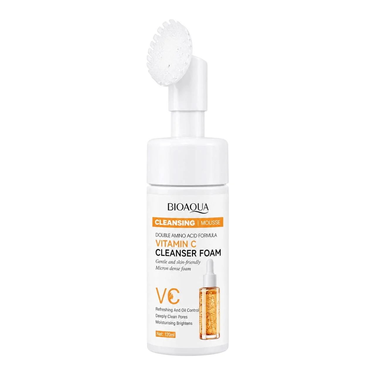 ESPUMA FACIAL VITAMINA C BIOAQUA 120ML