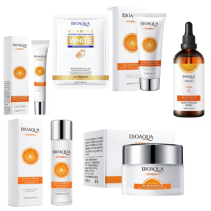 KIT FACIAL VITAMINA C BIOAQUA 6 PRODUCTOS
