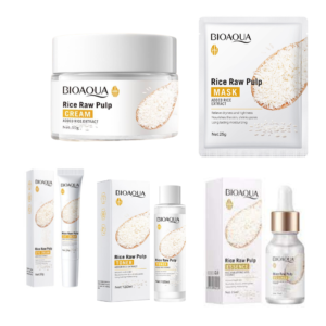 KIT FACIAL ARROZ BIOAQUA 5 PRODUCTOS